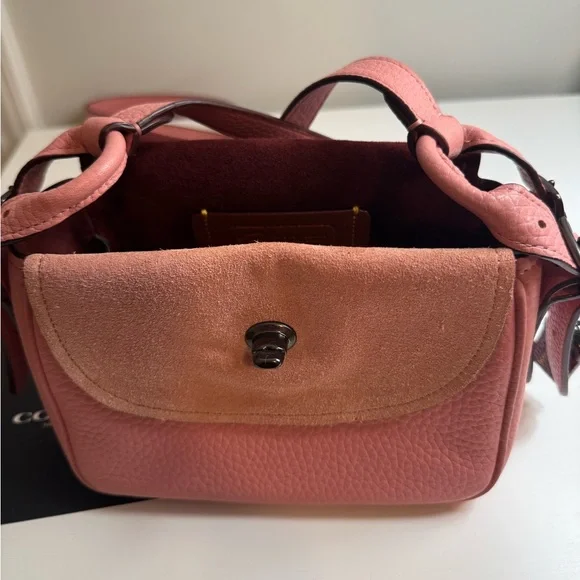 COACH X TABITHA SIMMONS Crossbody 17 Light Blush Pink - Picture 8 of 11